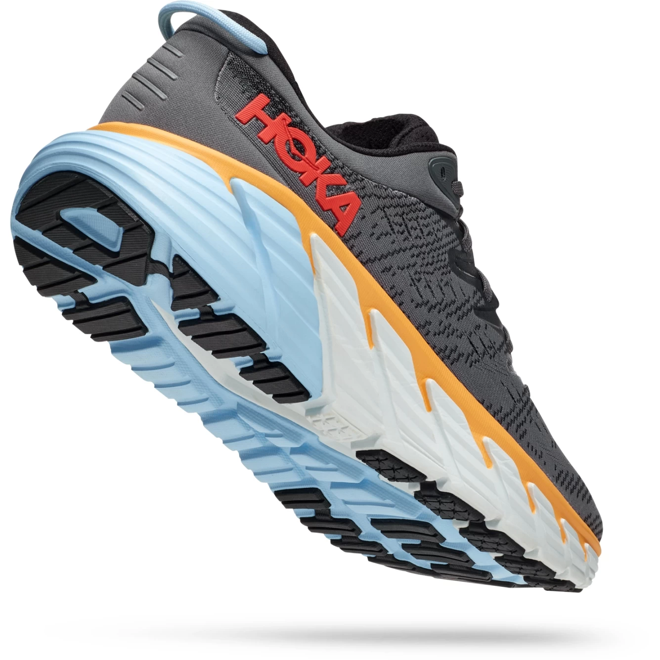 Hoka Gaviota 4 Running Shoes - Castlerock / Anthracite 2 Hoka Gaviota 4 Running Shoes - Castlerock / Anthracite - Image 2