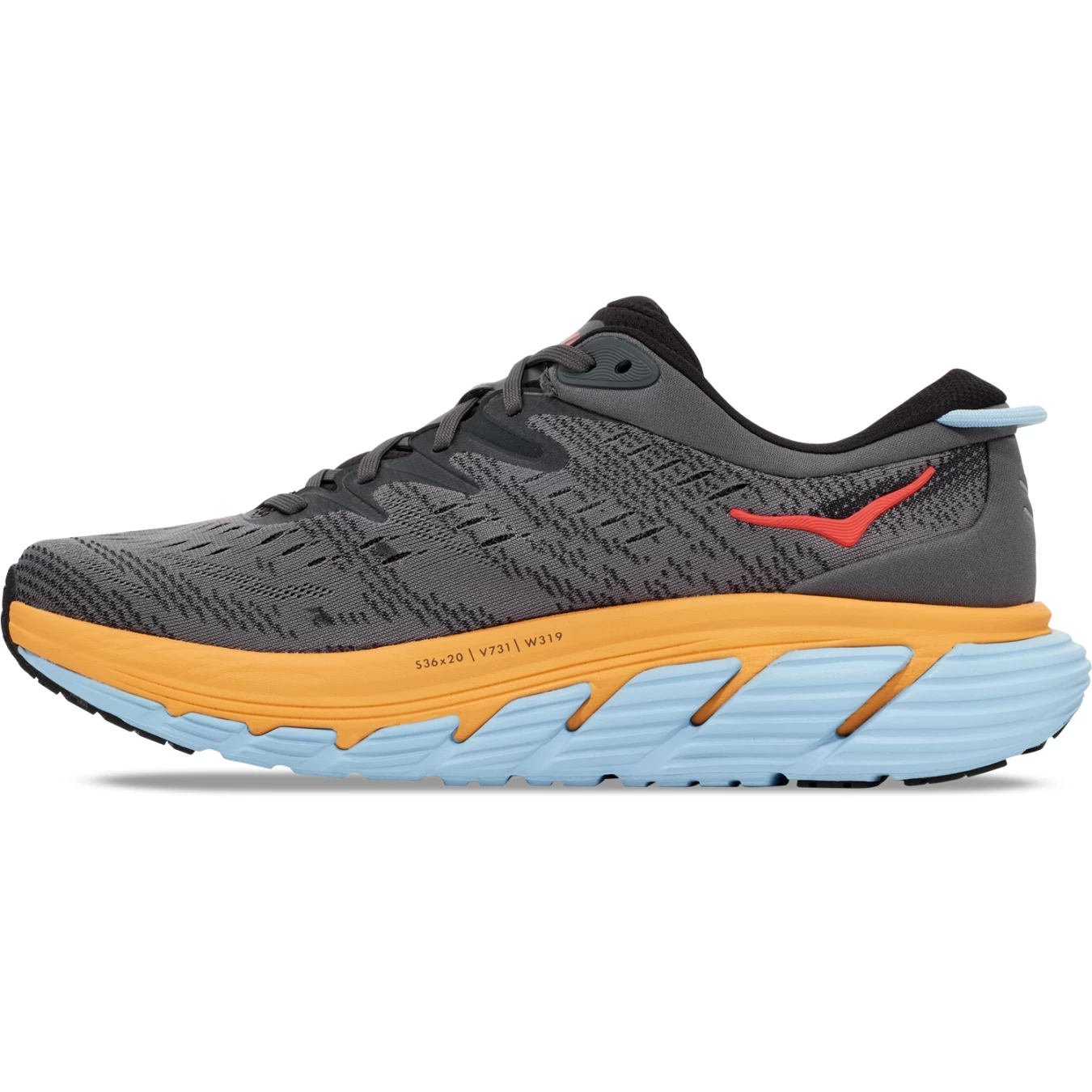 Hoka Gaviota 4 Running Shoes - Castlerock / Anthracite 6 Hoka Gaviota 4 Running Shoes - Castlerock / Anthracite - Image 6