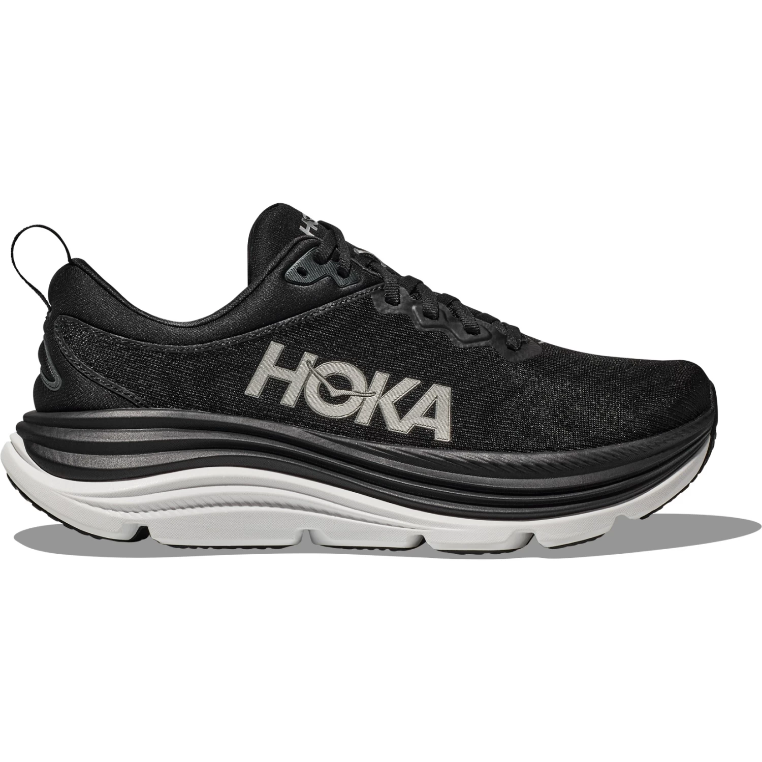 Hoka Gaviota 5 Running Shoes Men - Black / White 3 Hoka Gaviota 5 Running Shoes Men - Black / White - Image 3