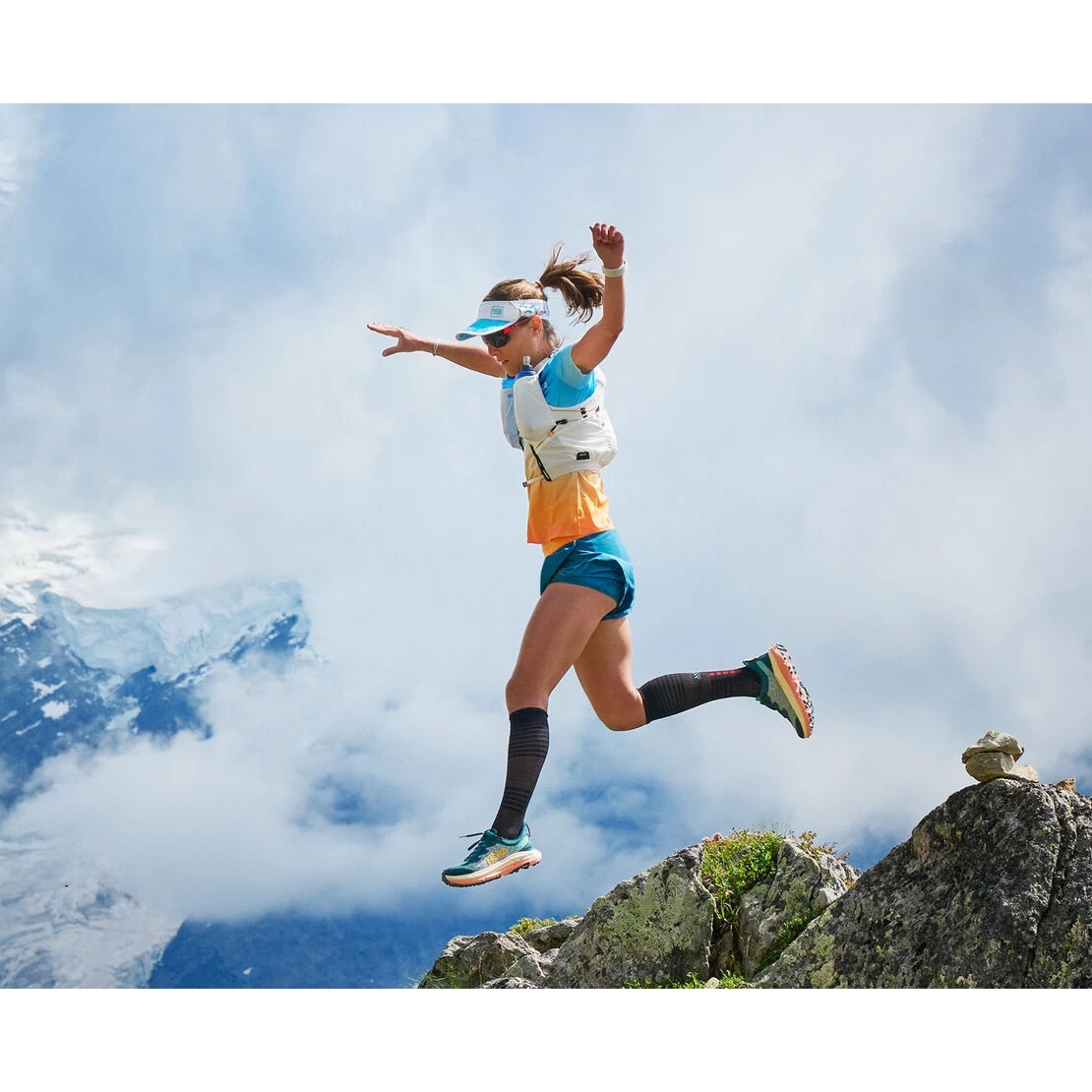 Hoka Mafate Speed 4 Running Shoes Women - Deep Teal / Water Garden 9 Hoka Mafate Speed 4 Running Shoes Women - Deep Teal / Water Garden - Image 9