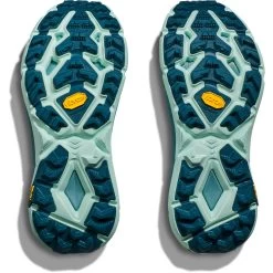 Hoka Mafate Speed 4 Running Shoes Women - Lime Glow / Ocean Mist -Hoka hoka mafate speed 4 womens running shoes lime glow ocean mist 2 1503152