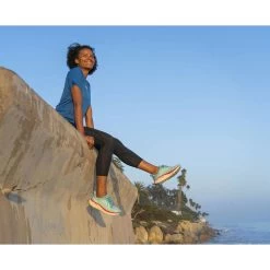 Hoka Clifton 8 Women's Running Shoes - Summer Song / Ice Flow -Hoka hoka one one clifton 8 womens running shoes aquarelle egshell blue 6 1019680