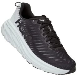 Hoka Rincon 3 Running Shoes Women - Black / White