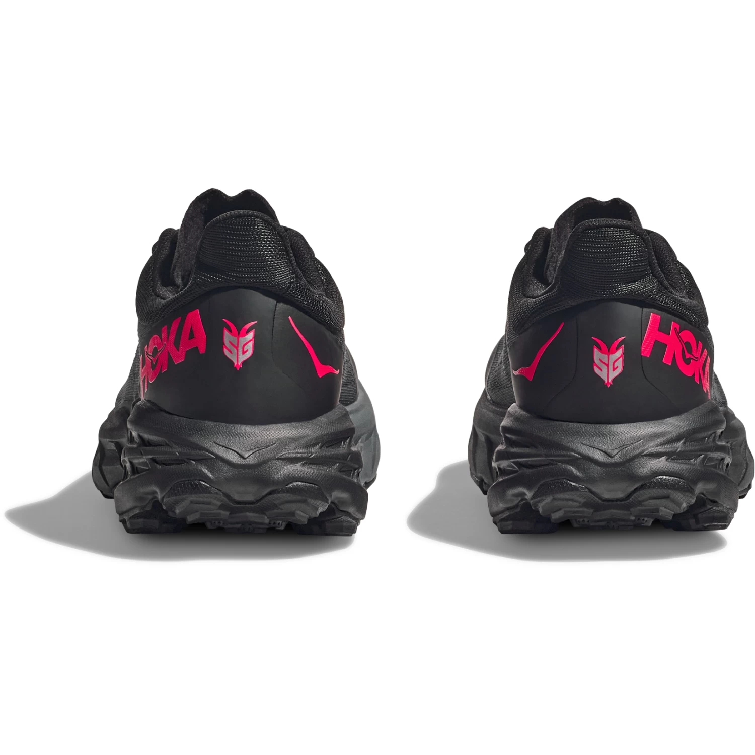 Hoka Speedgoat 5 GTX Women's Running Shoes - Black / Black 6 Hoka Speedgoat 5 GTX Women's Running Shoes - Black / Black - Image 6