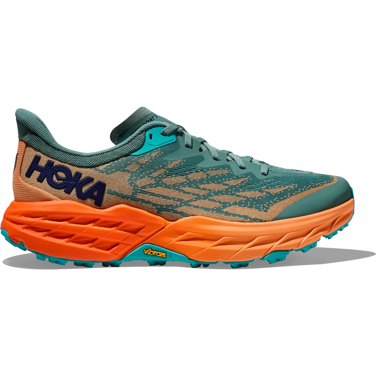 Hoka Speedgoat 5 Running Shoes Men - Trellis / Mock Orange 2 Hoka Speedgoat 5 Running Shoes Men - Trellis / Mock Orange - Image 2