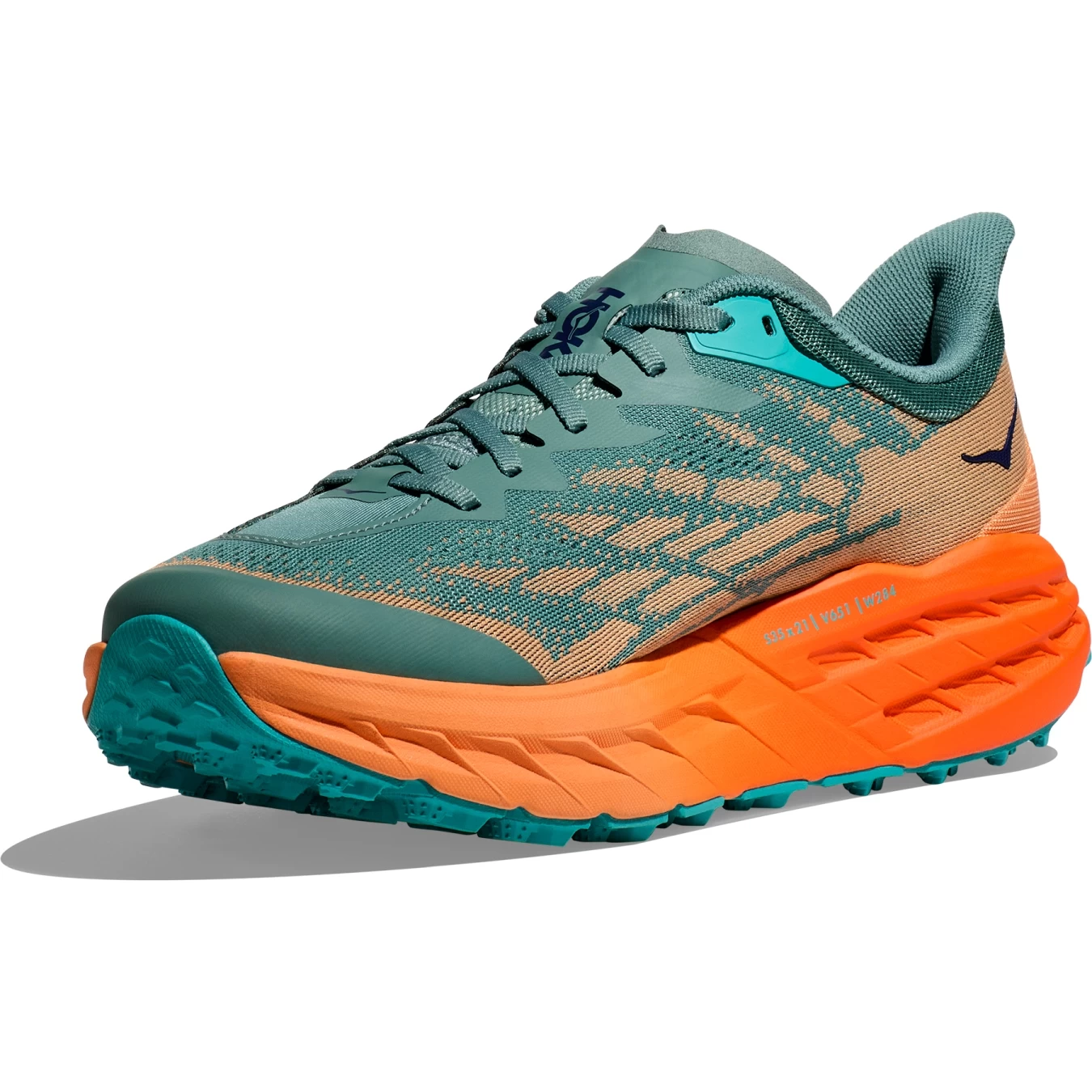 Hoka Speedgoat 5 Running Shoes Men - Trellis / Mock Orange 3 Hoka Speedgoat 5 Running Shoes Men - Trellis / Mock Orange - Image 3