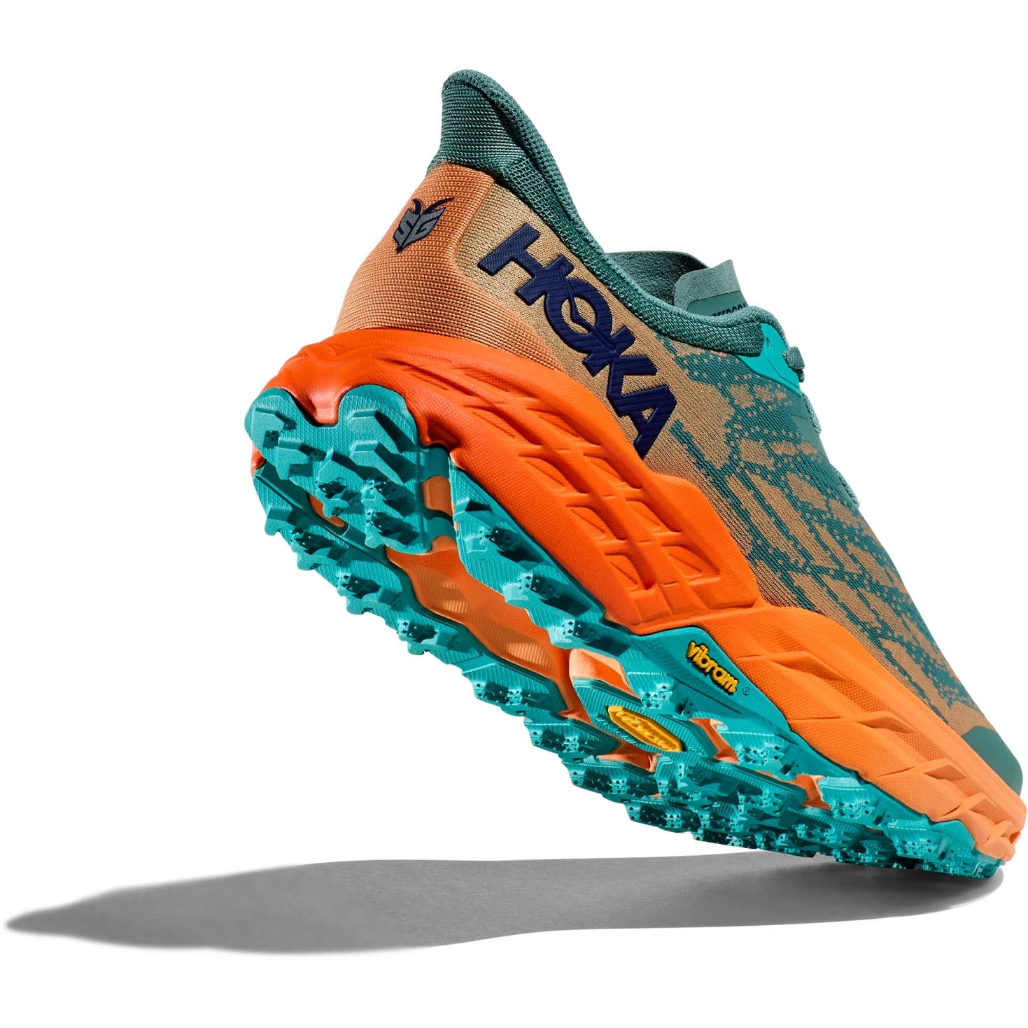 Hoka Speedgoat 5 Running Shoes Men - Trellis / Mock Orange 4 Hoka Speedgoat 5 Running Shoes Men - Trellis / Mock Orange - Image 4