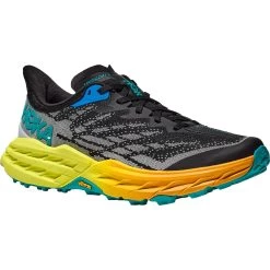 Hoka Speedgoat 5 Running Shoes Women - Black / Evening Primrose