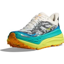 Hoka Stinson 7 Running Shoes Men - White / Evening Primrose 8 Hoka Stinson 7 Running Shoes Men - White / Evening Primrose -Hoka hoka stinson 7 running shoes white evening primrose 3 1527493