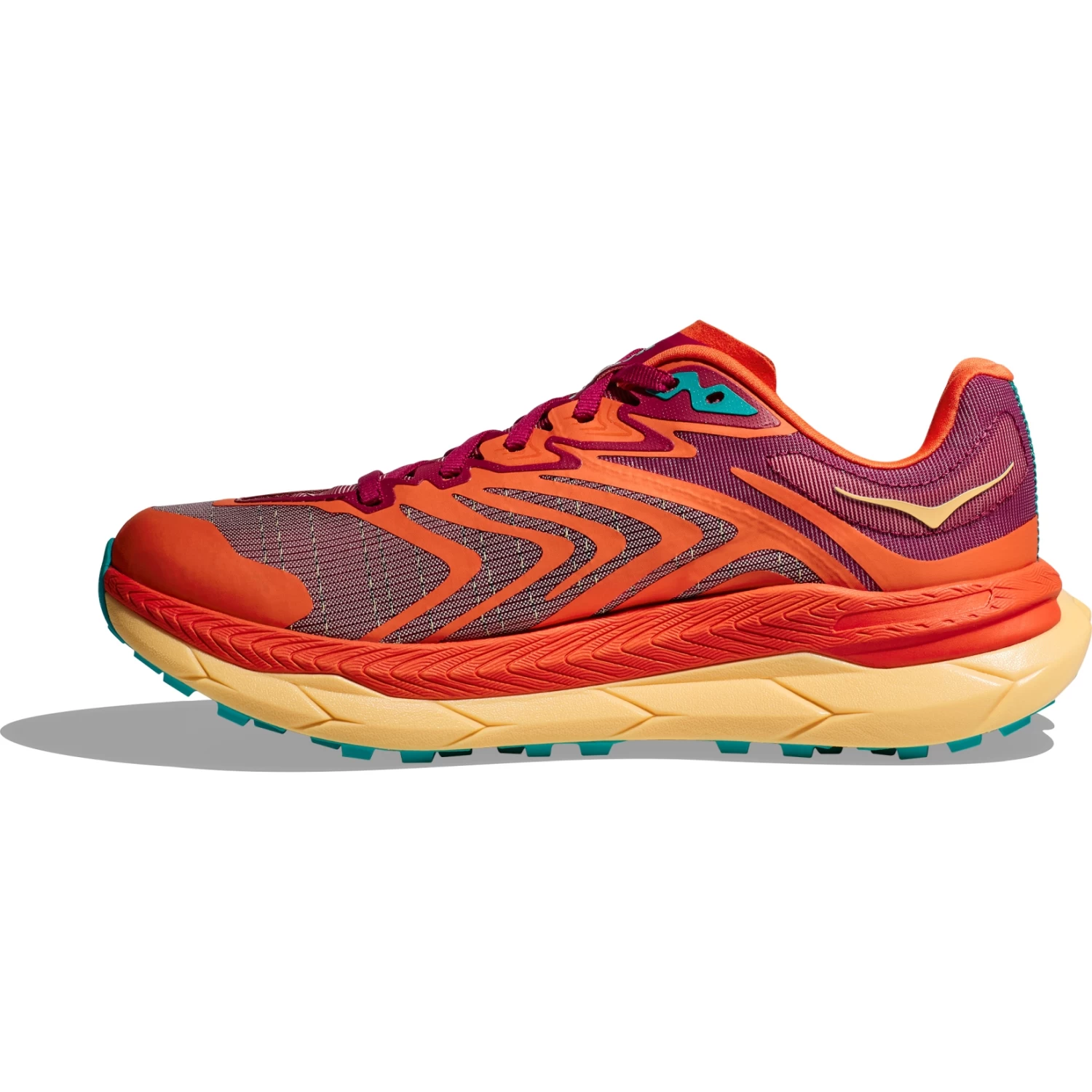 Hoka Tecton X 2 Women's Running Shoes - Cherries Jubilee / Flame 7 Hoka Tecton X 2 Women's Running Shoes - Cherries Jubilee / Flame - Image 7