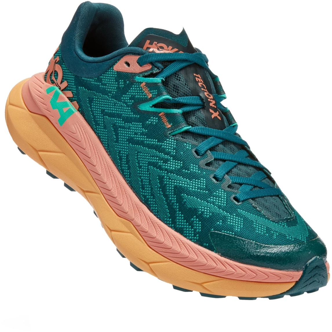Hoka Tecton X Women's Running Shoes - Deep Teal / Water Garden 1 Hoka Tecton X Women's Running Shoes - Deep Teal / Water Garden