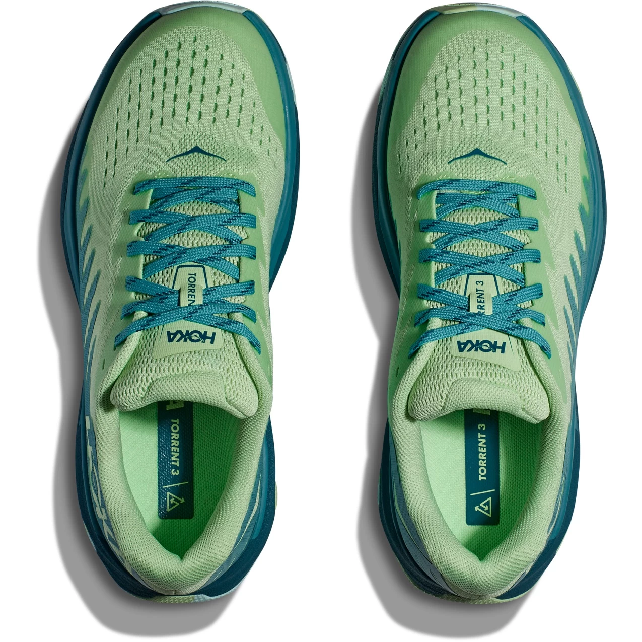Hoka Torrent 3 Running Shoes Women - Lime Glow / Deep Lagoon 7 Hoka Torrent 3 Running Shoes Women - Lime Glow / Deep Lagoon - Image 7