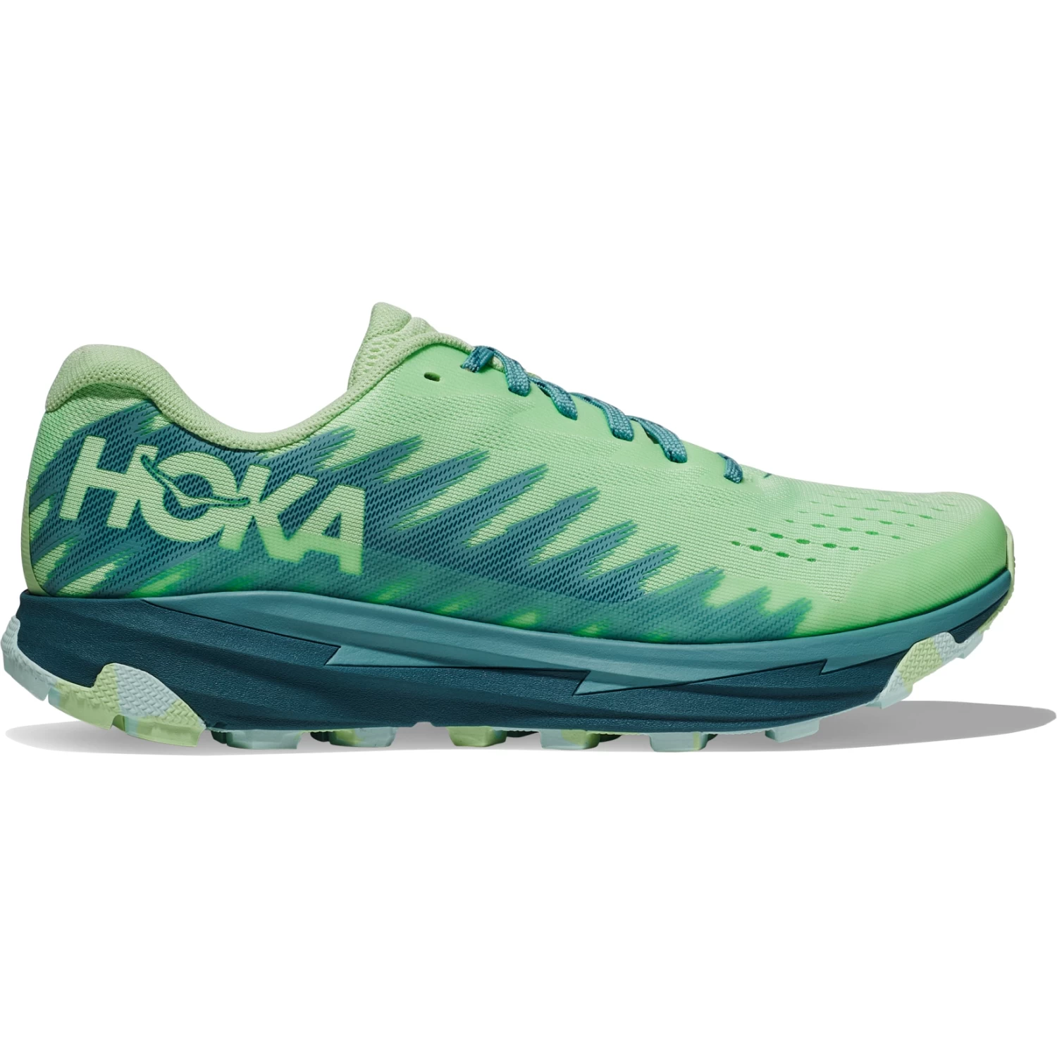 Hoka Torrent 3 Running Shoes Women - Lime Glow / Deep Lagoon 3 Hoka Torrent 3 Running Shoes Women - Lime Glow / Deep Lagoon - Image 3