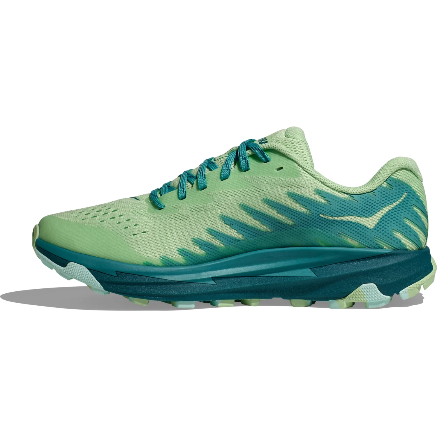 Hoka Torrent 3 Running Shoes Women - Lime Glow / Deep Lagoon 4 Hoka Torrent 3 Running Shoes Women - Lime Glow / Deep Lagoon - Image 4