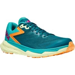 Hoka Zinal Running Shoes - Deep Lake / Ceramic