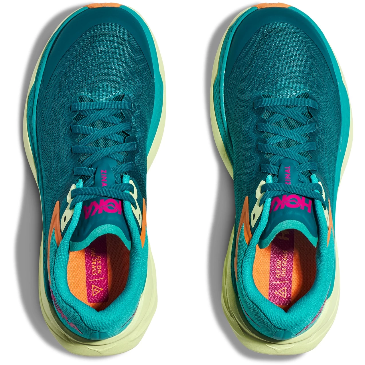 Hoka Zinal Running Shoes - Deep Lake / Ceramic 5 Hoka Zinal Running Shoes - Deep Lake / Ceramic - Image 5