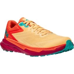 Hoka Zinal Women's Running Shoes - Impala / Flame