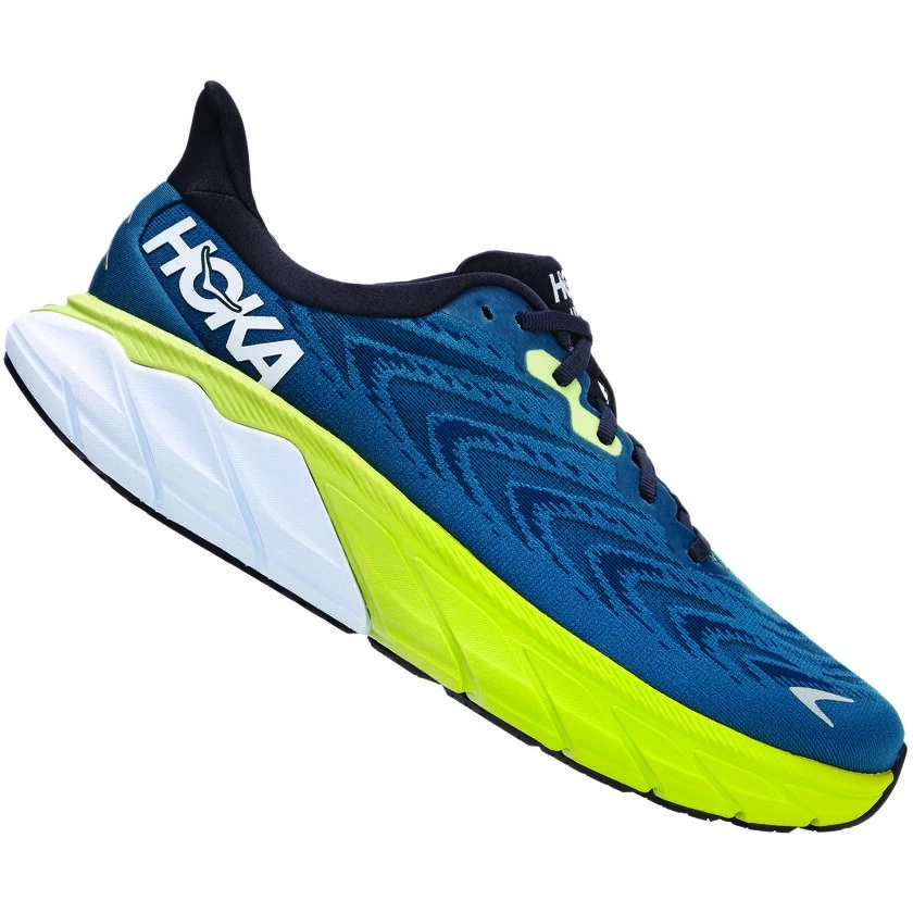 Hoka Arahi 6 Running Shoes - Blue Graphite / Blue Coral 1 Hoka Arahi 6 Running Shoes - Blue Graphite / Blue Coral