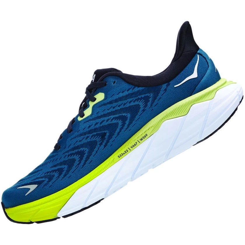 Hoka Arahi 6 Running Shoes - Blue Graphite / Blue Coral 2 Hoka Arahi 6 Running Shoes - Blue Graphite / Blue Coral - Image 2