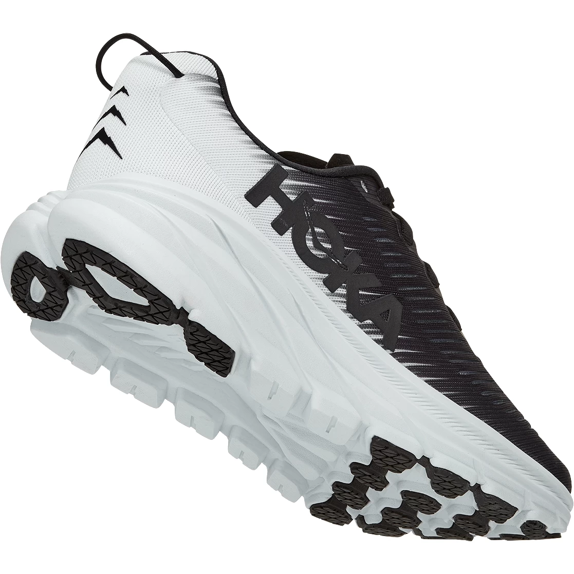 Hoka Rincon 3 Wide Running Shoes - Black / White 3 Hoka Rincon 3 Wide Running Shoes - Black / White - Image 3